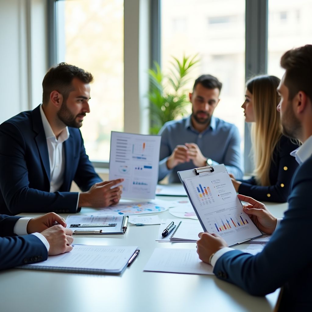 Finansal planlama toplantısı
